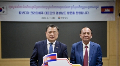 경남 소방차, 캄보디아 간다.....불용장비 무상으로 지원