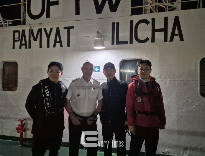 부산해수청 야간시인성 합동점검(제공=부산해수청)