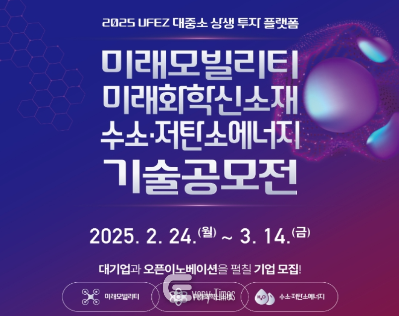 2025년 울산경제자유구역 상생 투자 기반 공모전 포스터(제공=울산시)