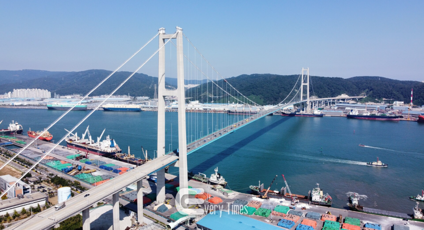 울산대교 전경