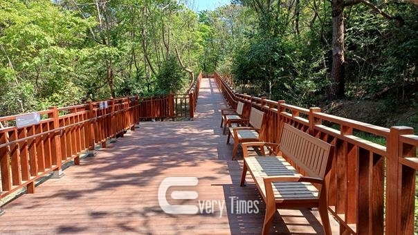 이기대 예술공원 숲속산책길(제공=부산시)