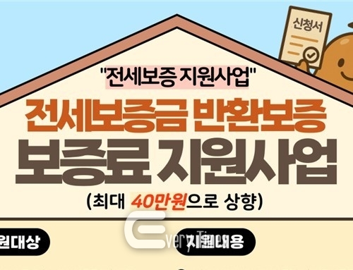 부산시 전세보증금 반환보증 보증료 지원사업 포스터(제공=부산시)