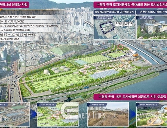 수영하수처리시설 현대화사업 조감도(제공=부산시)