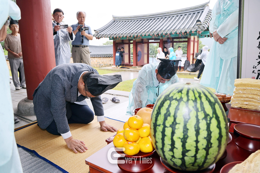 창원시, 애국지사 위패봉안식 및 독립운동가 추모비 제막식(제공=창원시)